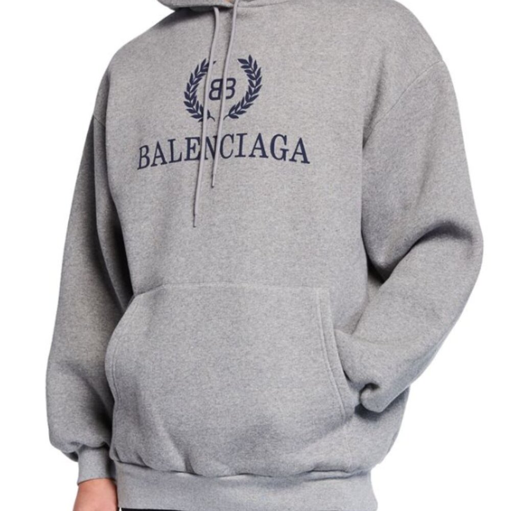 Balenciaga 2018 BB Crest Hoodie